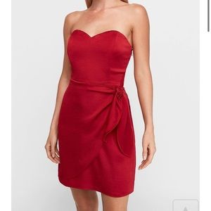 ExpressRed Satin Dress  (Bundle Dresses to Save)